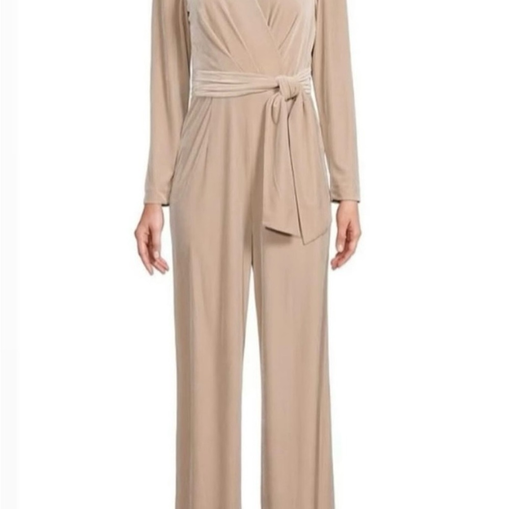 Elegant Beige Jumpsuit